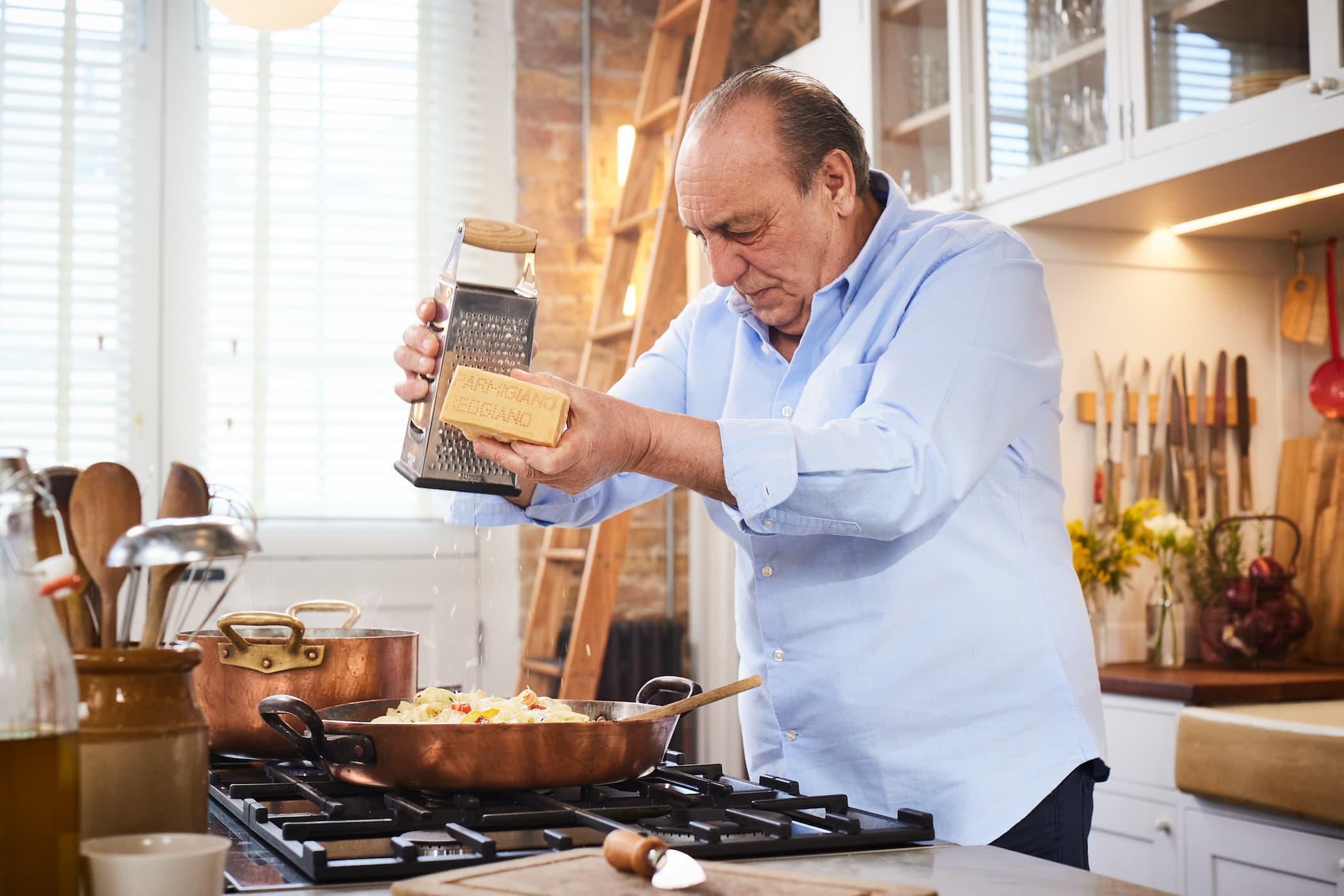 Gennaro Constaldo cooking